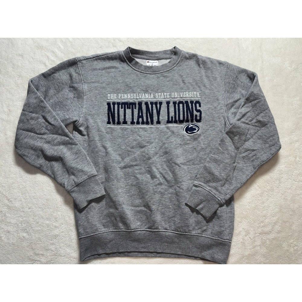 Penn State University Vintage Champion Crew Neck Sweatshirt Size S Nittany Lions